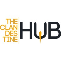 The Clandestine Hub logo, The Clandestine Hub contact details