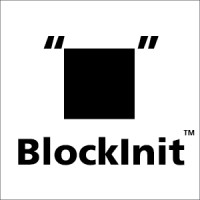 BlockInit logo, BlockInit contact details