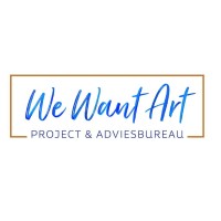 We Want Art logo, We Want Art contact details