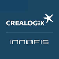 CREALOGIX|Innofis logo, CREALOGIX|Innofis contact details