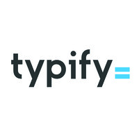 Typify logo, Typify contact details