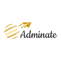 Adminate logo, Adminate contact details