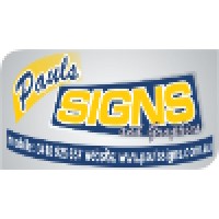 Pauls Signs & Graphics logo, Pauls Signs & Graphics contact details