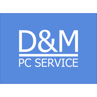 D&M PC Service logo, D&M PC Service contact details