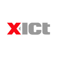 X-ICT logo, X-ICT contact details