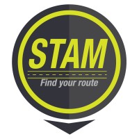 STAM logo, STAM contact details