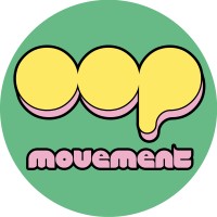 oop movement logo, oop movement contact details