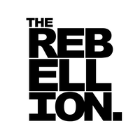 THE REBELLION logo, THE REBELLION contact details