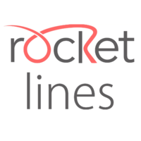 rocketlines logo, rocketlines contact details