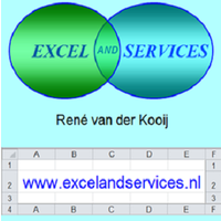 EXCELandSERVICES, uw Excel expert logo, EXCELandSERVICES, uw Excel expert contact details