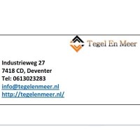 Tegel en Meer logo, Tegel en Meer contact details