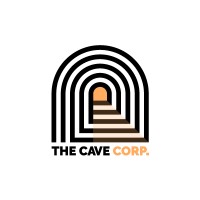 The Cave Corp logo, The Cave Corp contact details