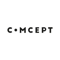 COMcept logo, COMcept contact details