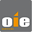 OIE Services logo, OIE Services contact details