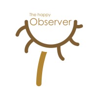 The Happy Observer logo, The Happy Observer contact details