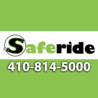 SafeRide logo, SafeRide contact details