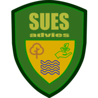 SUES advies logo, SUES advies contact details