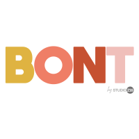 BONT. logo, BONT. contact details