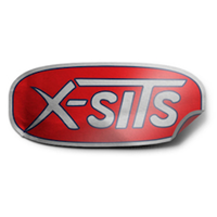 X-Sits logo, X-Sits contact details