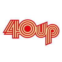 40UP logo, 40UP contact details