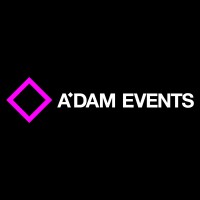 A'DAM Events logo, A'DAM Events contact details