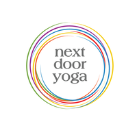 Next Door Yoga logo, Next Door Yoga contact details