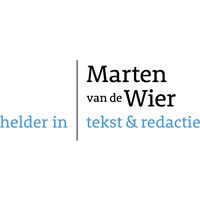 Marten van de Wier tekst & redactie logo, Marten van de Wier tekst & redactie contact details