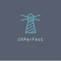 UXPerfect logo, UXPerfect contact details