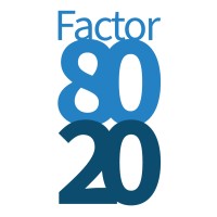 Factor 80/20 logo, Factor 80/20 contact details