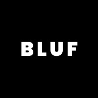 BLUF logo, BLUF contact details