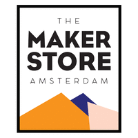 The Maker Store logo, The Maker Store contact details