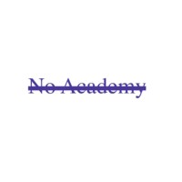 No Academy logo, No Academy contact details