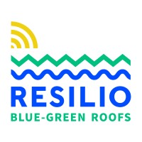 RESILIO blue-green roofs logo, RESILIO blue-green roofs contact details