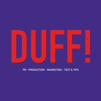 DUFF! logo, DUFF! contact details