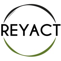 REYACT logo, REYACT contact details