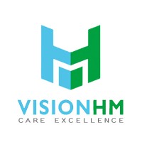 VisionHM logo, VisionHM contact details