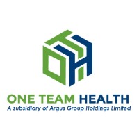 One Team Health logo, One Team Health contact details