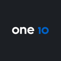 One 10 logo, One 10 contact details