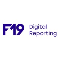 F19 Digital reporting logo, F19 Digital reporting contact details