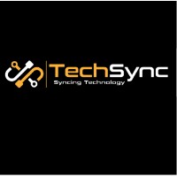 TechSync logo, TechSync contact details