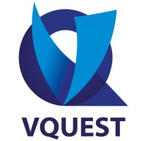 VQuest logo, VQuest contact details