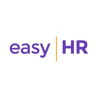 easyHR logo, easyHR contact details