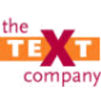 The Text Company logo, The Text Company contact details