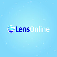 LensOnline logo, LensOnline contact details