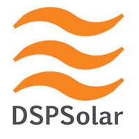 DSPSolar logo, DSPSolar contact details