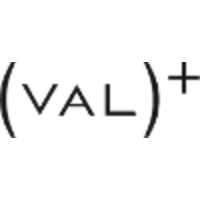 VAL+ logo, VAL+ contact details