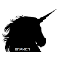 DRAKER logo, DRAKER contact details