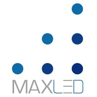 MAXLED logo, MAXLED contact details