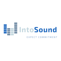 IntoSound logo, IntoSound contact details