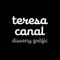 Teresa Canal, disseny gràfic logo, Teresa Canal, disseny gràfic contact details